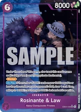 Card art for Rosinante &amp; Law (EB04-038_p1)