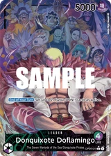 Card art for Donquixote Doflamingo (OP04-019_p1)