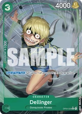 Card art for Dellinger (OP04-029_p3)