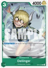 Card art for Dellinger (OP04-029_r1)