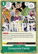 Card art for Donquixote Family (OP04-036_p3)