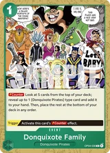 Card art for Donquixote Family (OP04-036_r1)