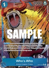 Card art for Who&#39;s.Who (OP04-051_p1)