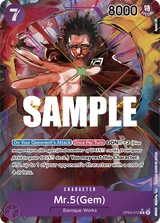 Card art for Mr.5(Gem) (OP04-072_p1)