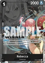 Card art for Rebecca (OP04-092_p2)