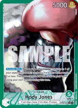 Card art for Hody Jones (Parallel) (OP06-020_p1)