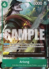 Card art for Arlong (OP06-023_p3)