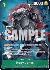 Card art for Hody Jones (OP06-035_p3)