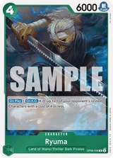 Card art for Ryuma (OP06-036_r1)