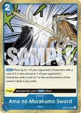 Card art for Ama no Murakumo Sword (OP06-056_p2)