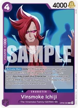 Card art for Vinsmoke Ichiji (OP06-060_p1)