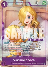 Card art for Vinsmoke Sora (OP06-063_p3)
