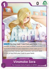 Card art for Vinsmoke Sora (OP06-063_r1)