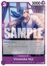 Card art for Vinsmoke Niji (OP06-064_r1)
