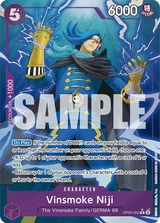 Card art for Vinsmoke Niji (OP06-065_p3)