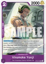 Card art for Vinsmoke Yonji (OP06-066_r1)