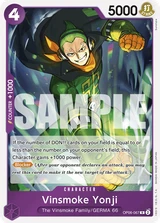 Card art for Vinsmoke Yonji (OP06-067_p1)