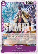 Card art for Shiki (OP06-073_p1)