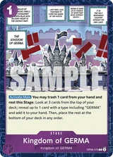 Card art for Kingdom of GERMA (OP06-079_p2)