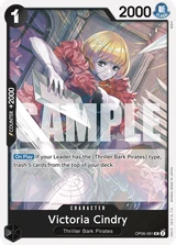 Card art for Victoria Cindry (OP06-091_r1)