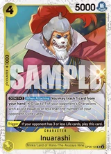Card art for Inuarashi (OP06-100_p2)