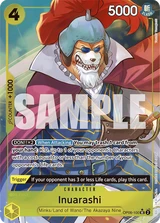 Card art for Inuarashi (OP06-100_p3)