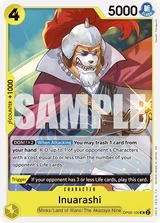 Card art for Inuarashi (OP06-100_r2)