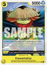 Card art for Kawamatsu (OP06-103_r1)