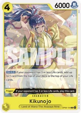 Variant art for Kikunojo (OP06-104_r1)