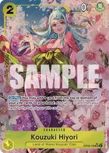 Variant art for Kouzuki Hiyori (OP06-106_p3)