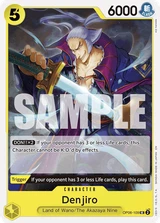 Card art for Denjiro (OP06-109_r1)