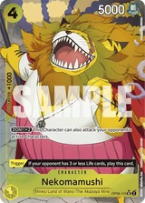 Card art for Nekomamushi (OP06-110_p4)