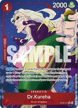 Card art for Dr.Kureha  (OP08-015_p1)
