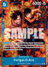 Card art for Portgas.D.Ace (OP08-052_p2)