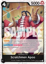 Card art for Scratchmen Apoo (OP08-087_p1)