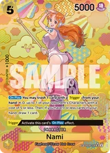 Card art for Nami (OP08-106_p2)