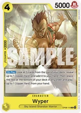 Card art for Wyper (OP08-110_p2)