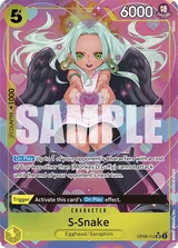 Card art for S-Snake  (OP08-112_p1)