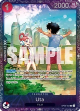 Card art for Uta (OP09-002_p2)