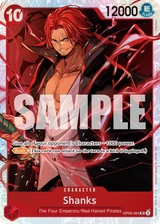 Card art for Shanks (OP09-004_r1)