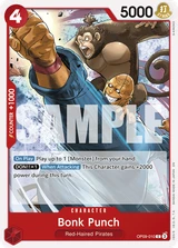 Card art for Bonk Punch (OP09-010_r1)
