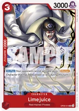 Card art for Limejuice (OP09-014_r1)