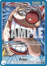 Card art for Buggy (OP09-042_p1)