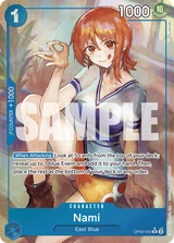 Card art for Nami (OP09-050_p1)