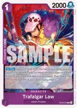 Card art for Trafalgar Law (OP09-069_r1)