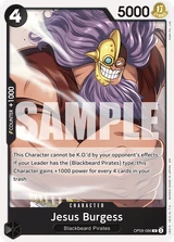 Variant art for Jesus Burgess (OP09-086_r1)