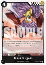 Variant art for Jesus Burgess (OP09-086_r2)