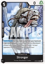 Card art for Stronger (OP09-089_r1)