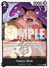 Card art for Vasco Shot (OP09-091_r1)