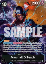 Variant art for Marshall.D.Teach (OP09-093_p1)